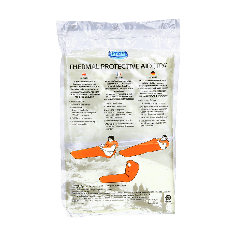BCB Thermal protective aid MF206 BCB Thermal protective aid MF206