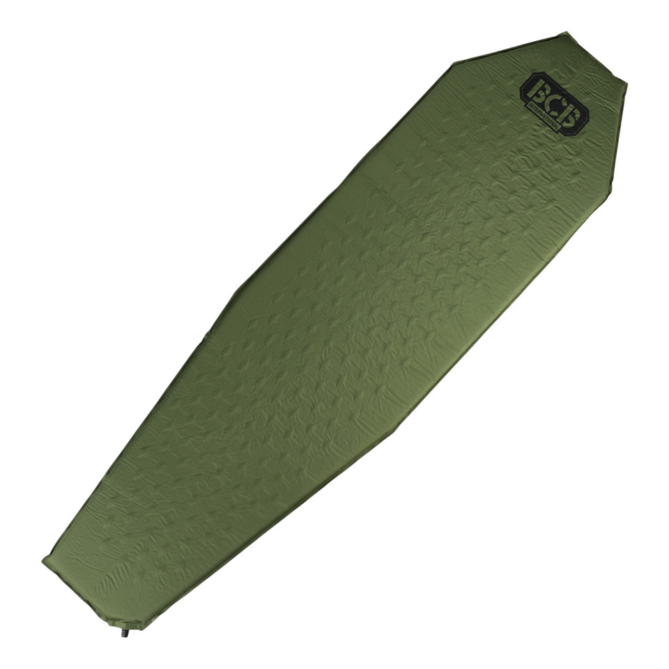 BCB Selfinflatable slaapmat met opberghoes groen CT649O BCB Selfinflatable slaapmat met opberghoes groen CT649O