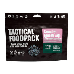 Tactical Foodpack Crunchy Muesli with Strawberries 125g