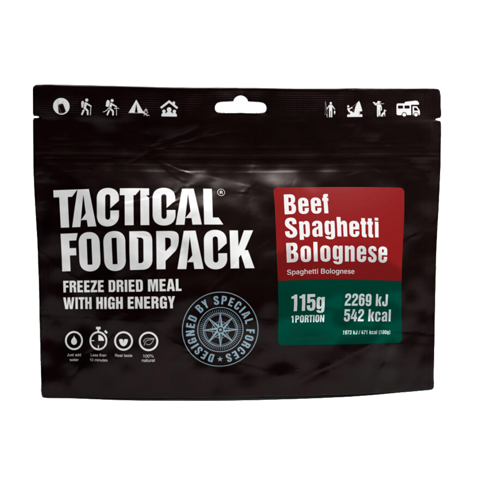 Tactical Foodpack Beef Spaghetti Bolognese 115g Tactical Foodpack Beef Spaghetti Bolognese 115g