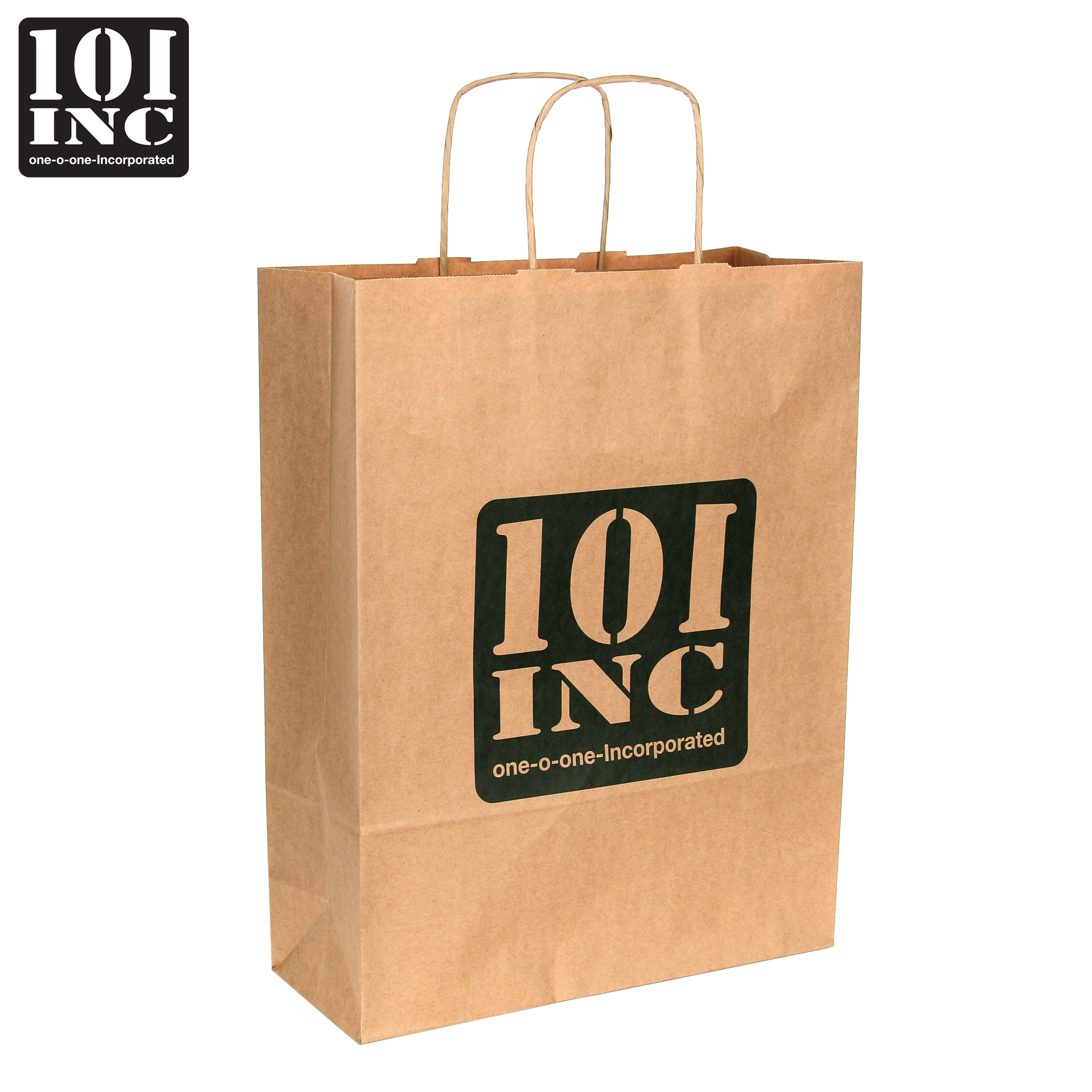 101 INC papieren draagtas doos à 200 stuks