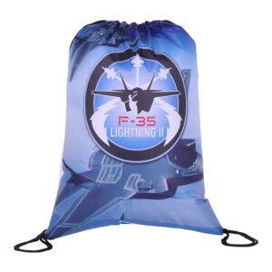 Drawstring bag F-35 blauw