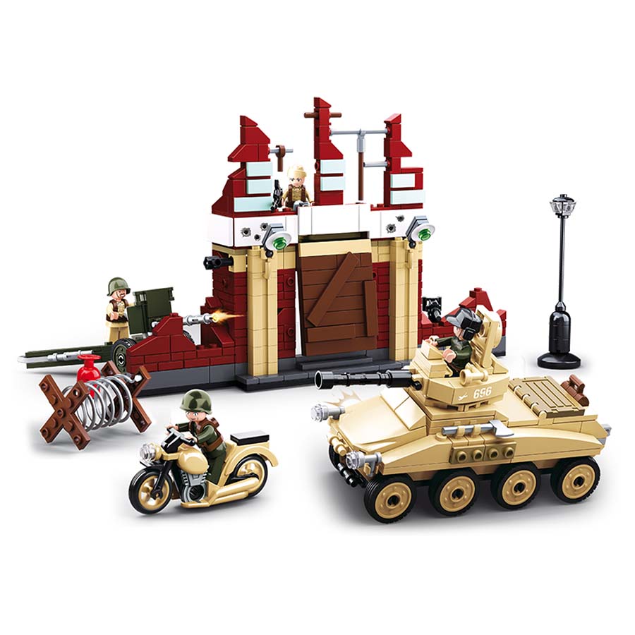 Sluban WWII Battle of Stalingrad M38-B0696 #16199 Sluban WWII Battle of Stalingrad M38-B0696 #16199