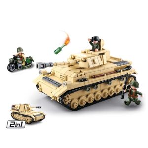 Sluban WWII German Tank M38-B0693 #16110