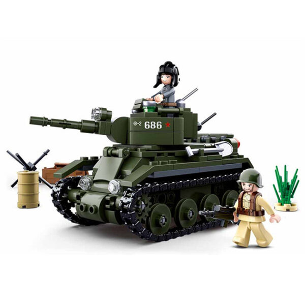 Sluban WWII Allied cavalry tank M38-B0686 #16115