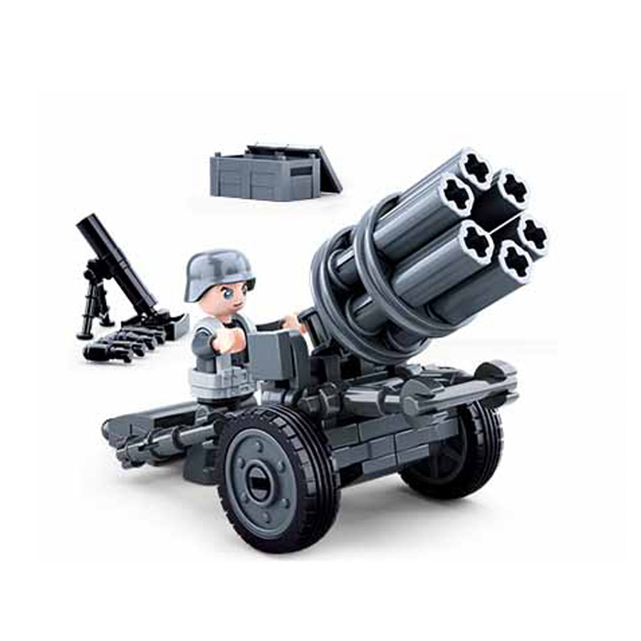 Sluban German Army Rocket gun M38-B0680A #16132 Sluban German Army Rocket gun M38-B0680A #16132