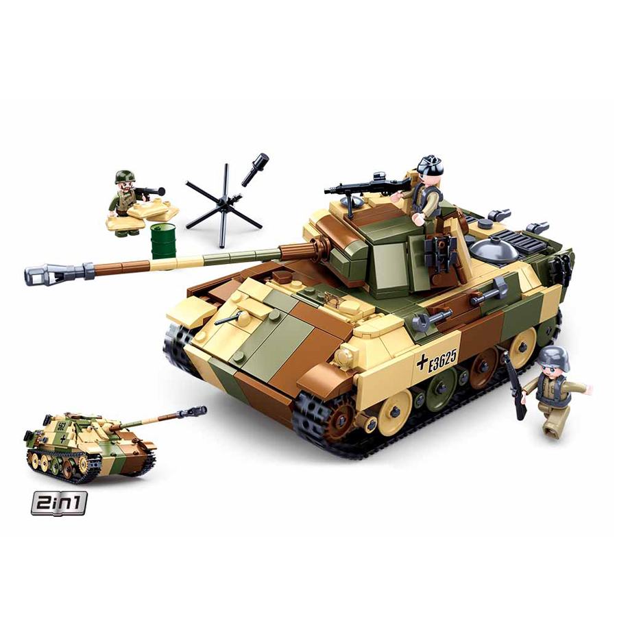 Sluban Medium German Tank M38-B0859 #16084 Sluban Medium German Tank M38-B0859 #16084