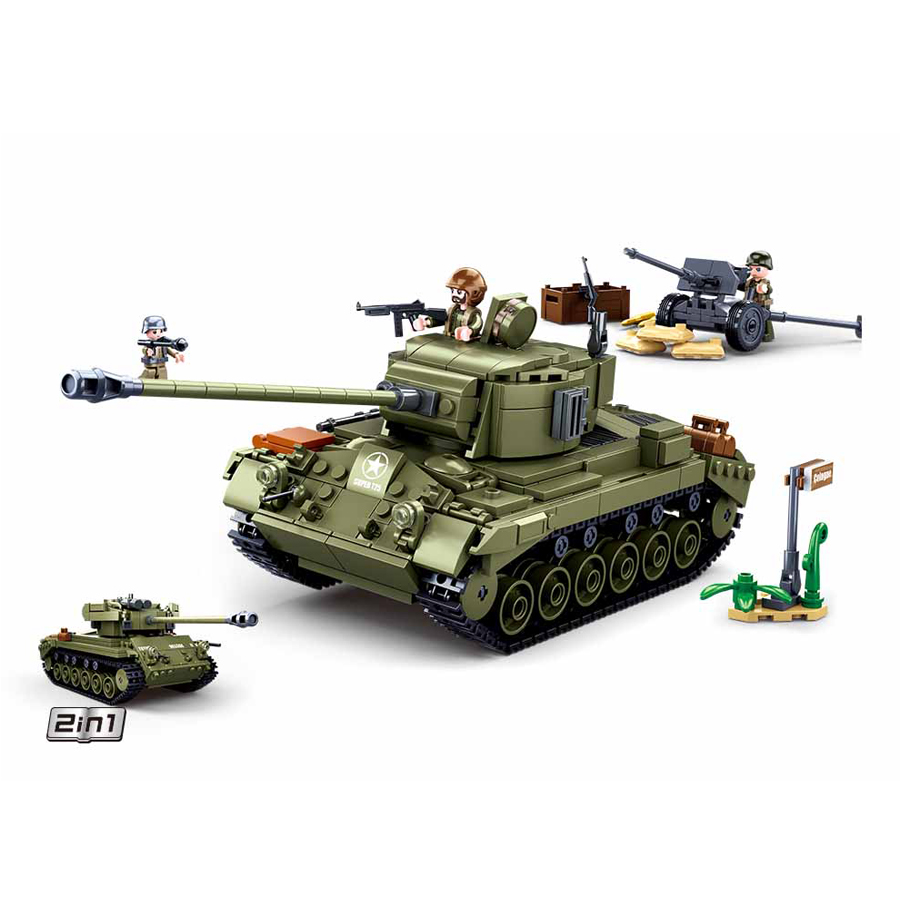 Sluban Allied medium tank M38-B0860 #16116