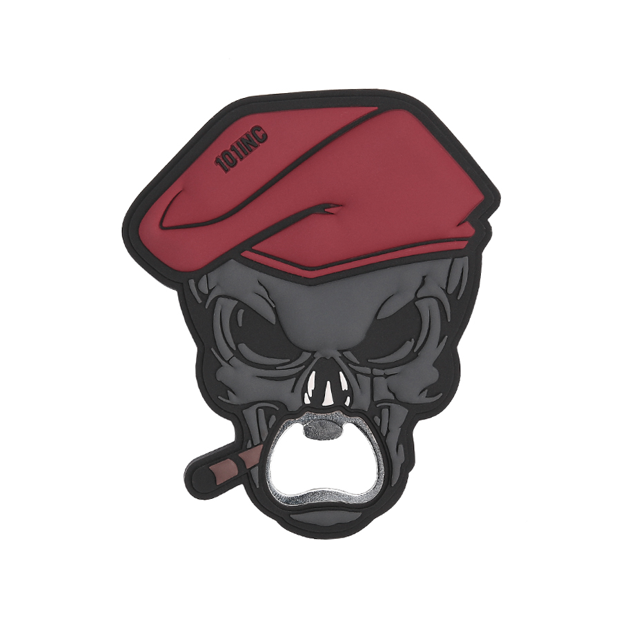 Flesopener 3D PVC Skull sigaar Flesopener 3D PVC Skull sigaar