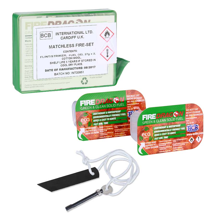 BCB Vuurstarter matchless fire set CN335 BCB Vuurstarter matchless fire set CN335