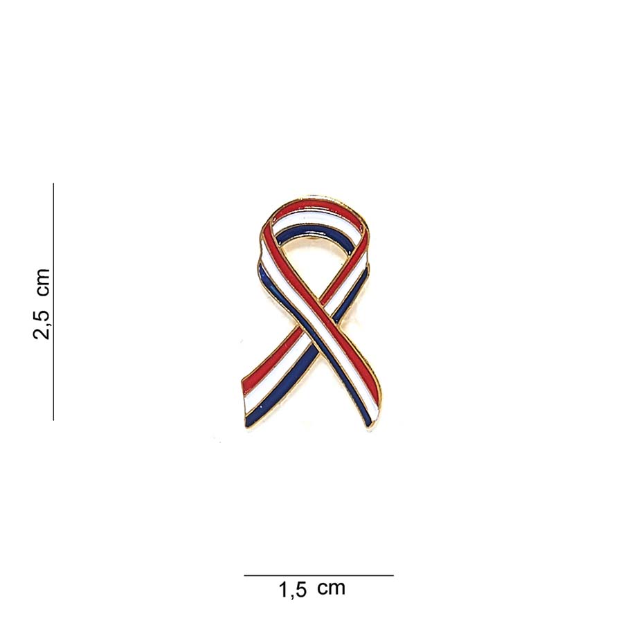 Embleem metaal Nederlandse krul #7071