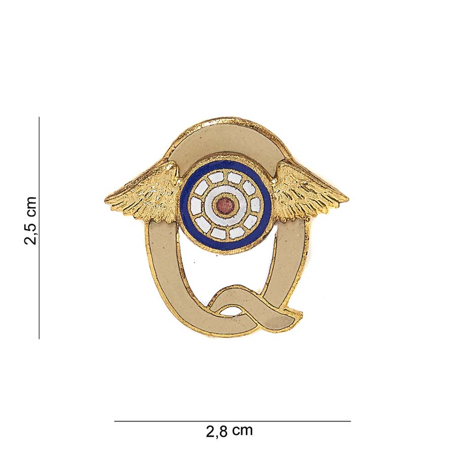 Embleem metaal Military Medal 3 #8037