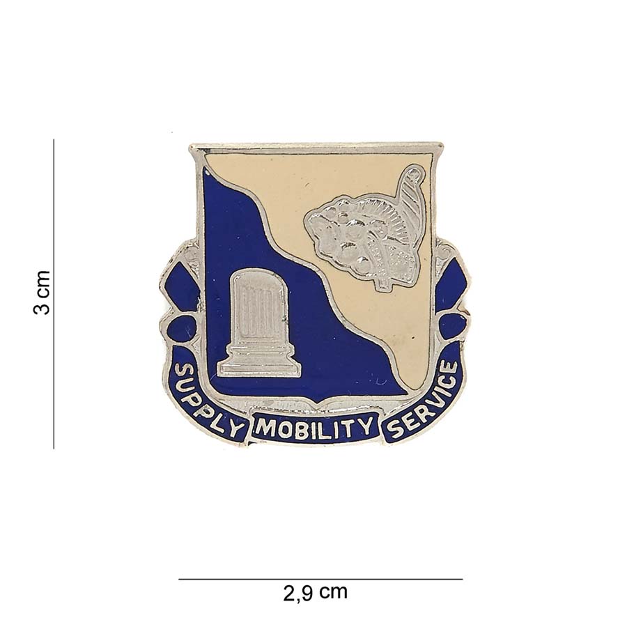 Embleem metaal 501st Support battalion SMS #8017