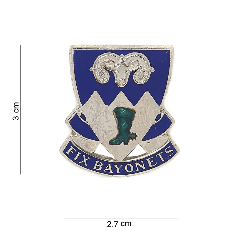 Embleem metaal Fix Bayonets #8024