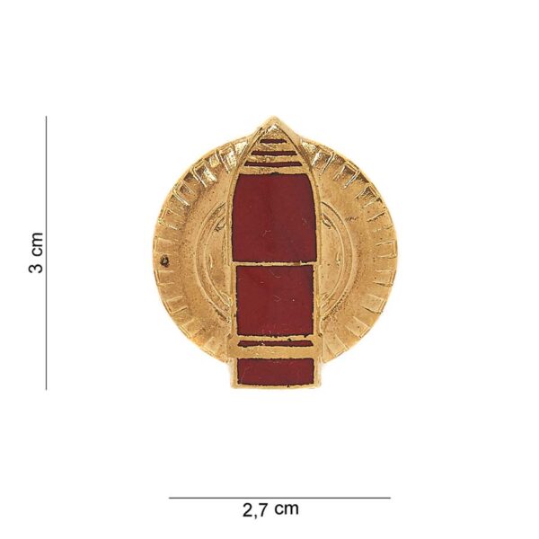 Embleem metaal 34th Field Artillery #8011