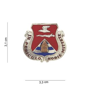 Embleem metaal In Periculo Nobie Mittete #8025
