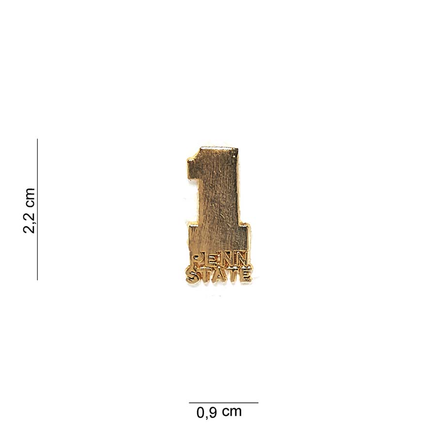 Embleem metaal penn state #6073