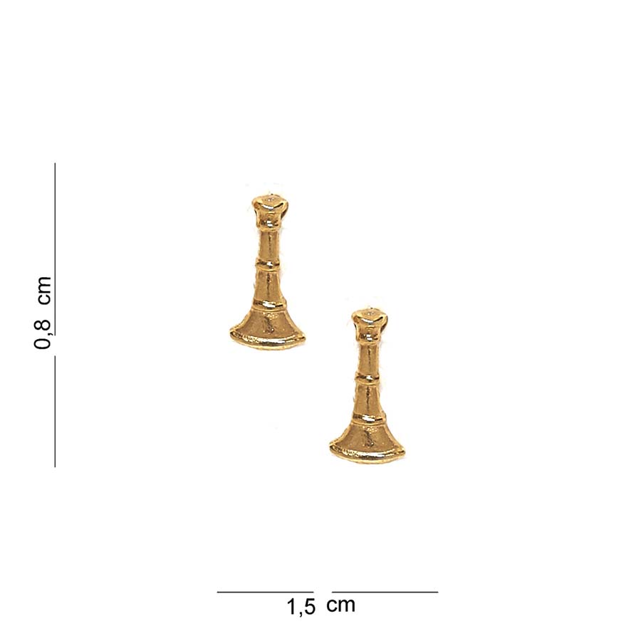 Embleem metaal trumpet #6060