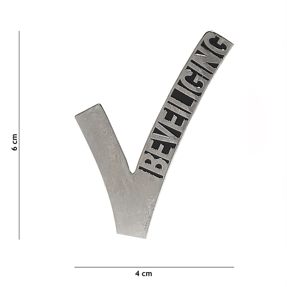 Embleem metaal beveiliging pin #2025