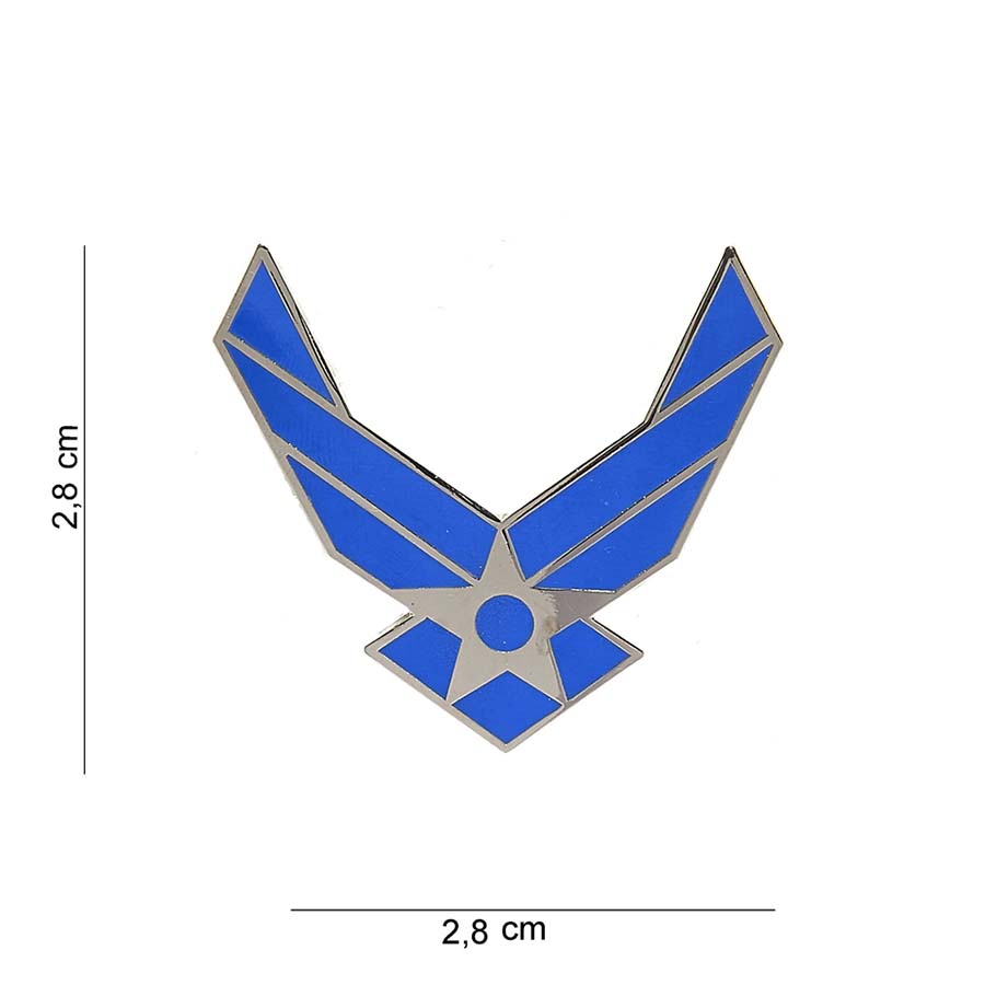Embleem metaal US Air Force klein #6021
