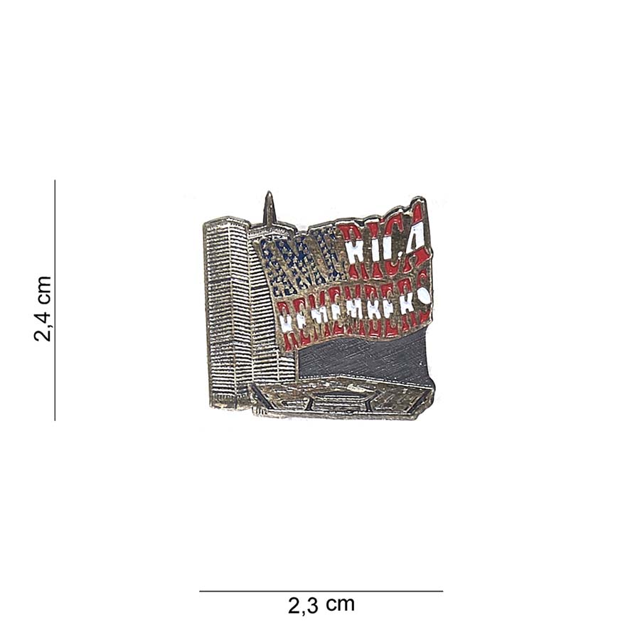 Embleem metaal America remembers #7037