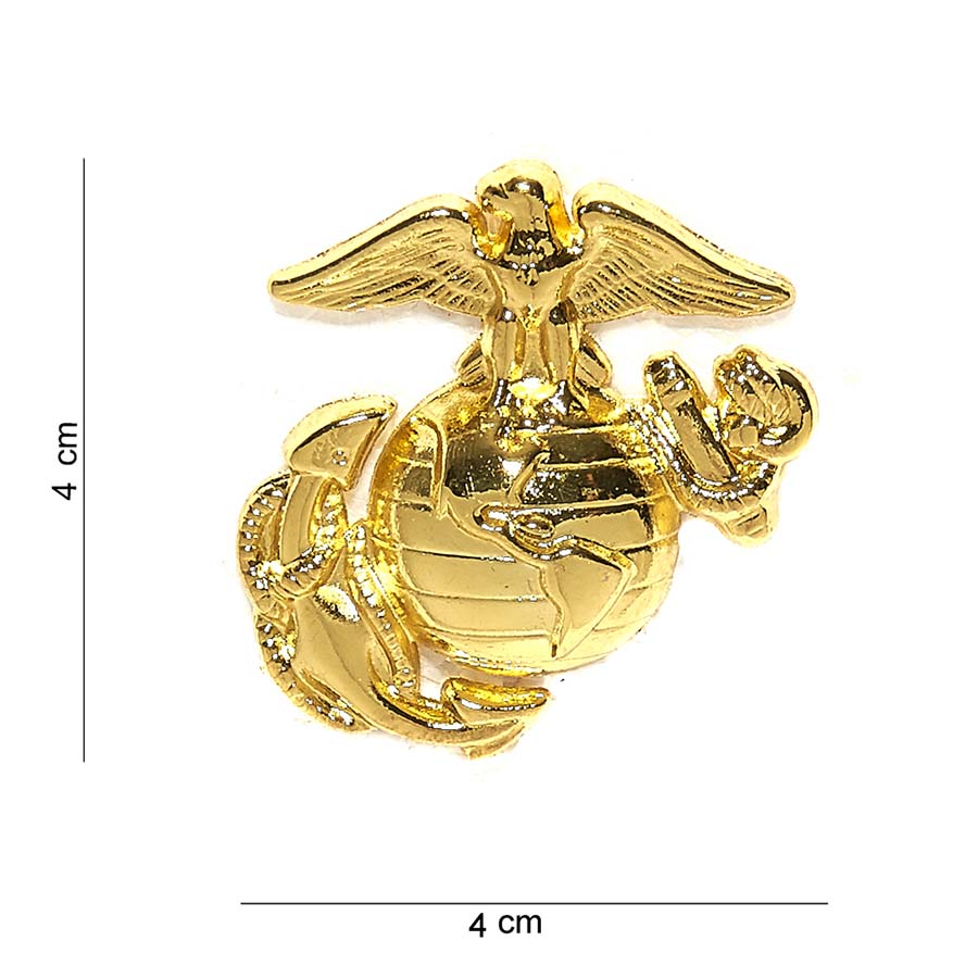 Embleem metaal USMC goud 1 st. #7047