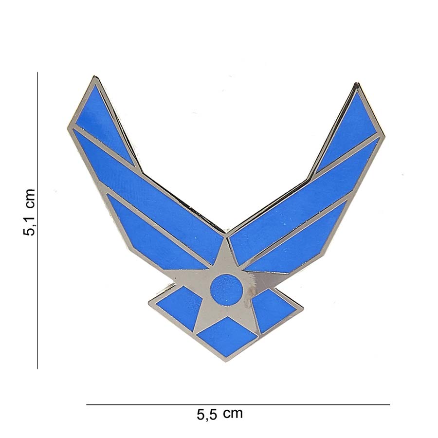 Embleem metaal US Air Force groot #6020