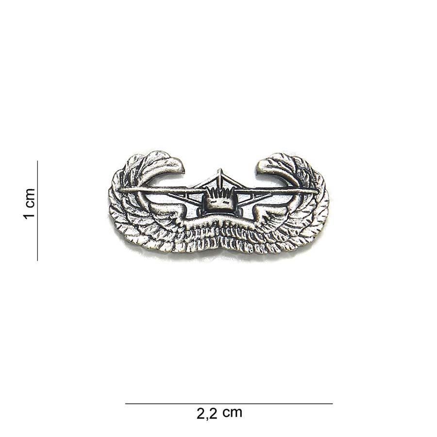 Embleem metaal air assault wing klein #7052