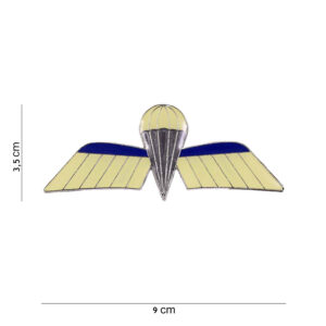 Embleem metaal Nederlandse para wing #6092