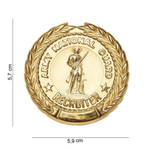 Embleem metaal recruiting badge #7009