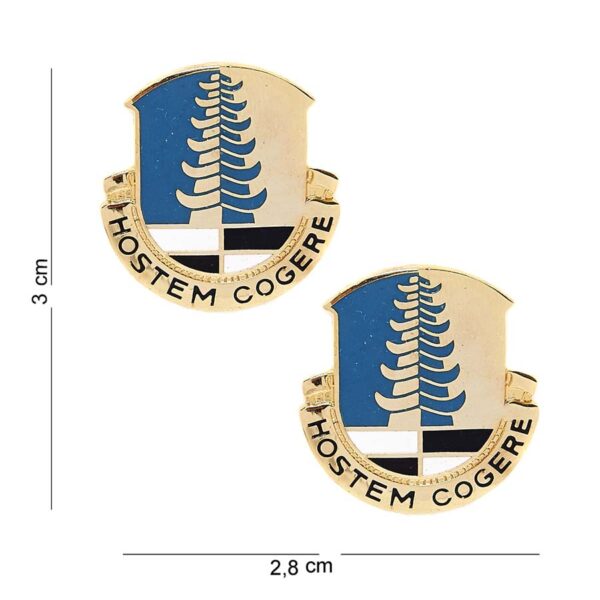 Embleem metaal 319th Military intellegence Battalion #8041