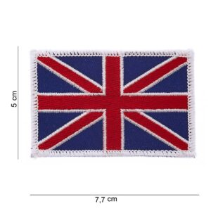 Embleem stof UK vlag (klein) #1029