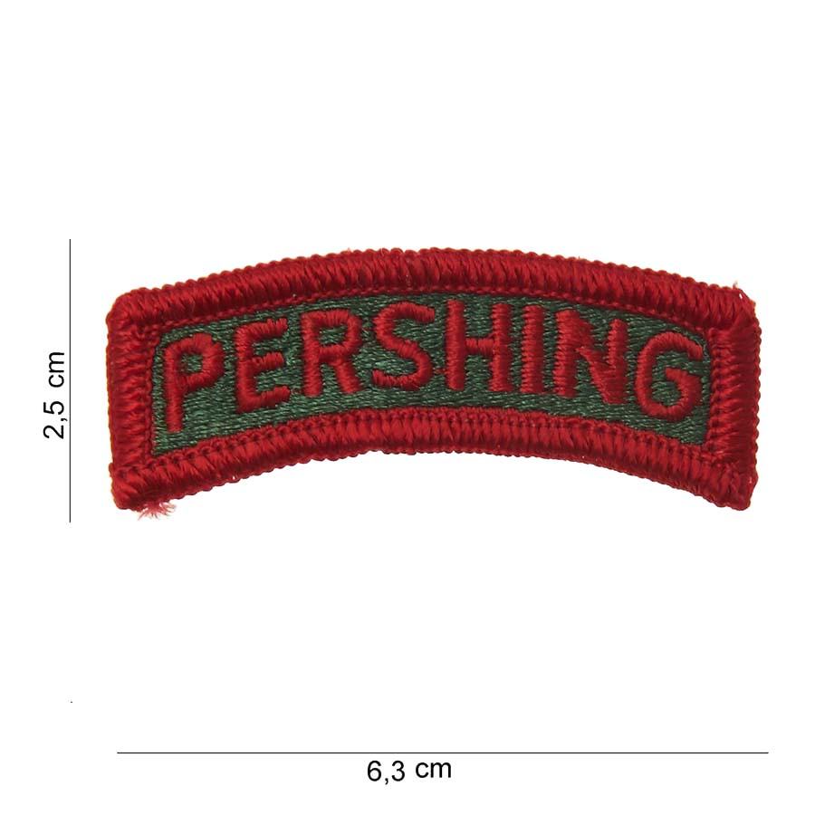 Embleem stof pershing #3030