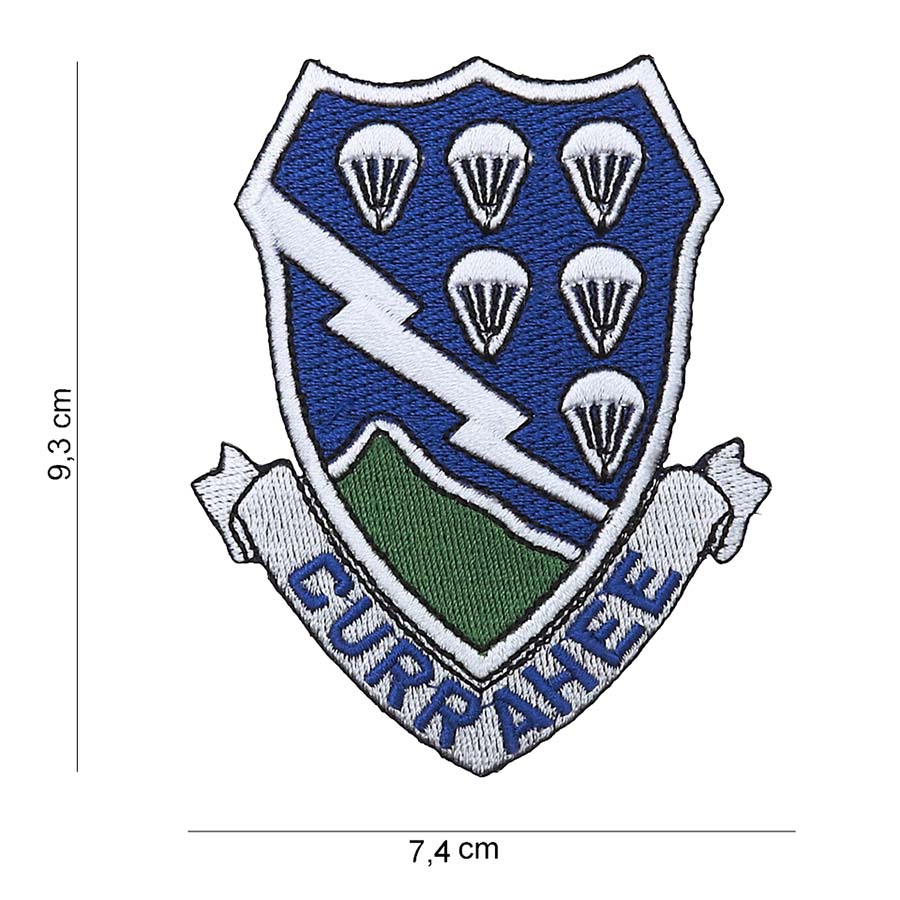 Embleem stof currahee 506th PIR #1056