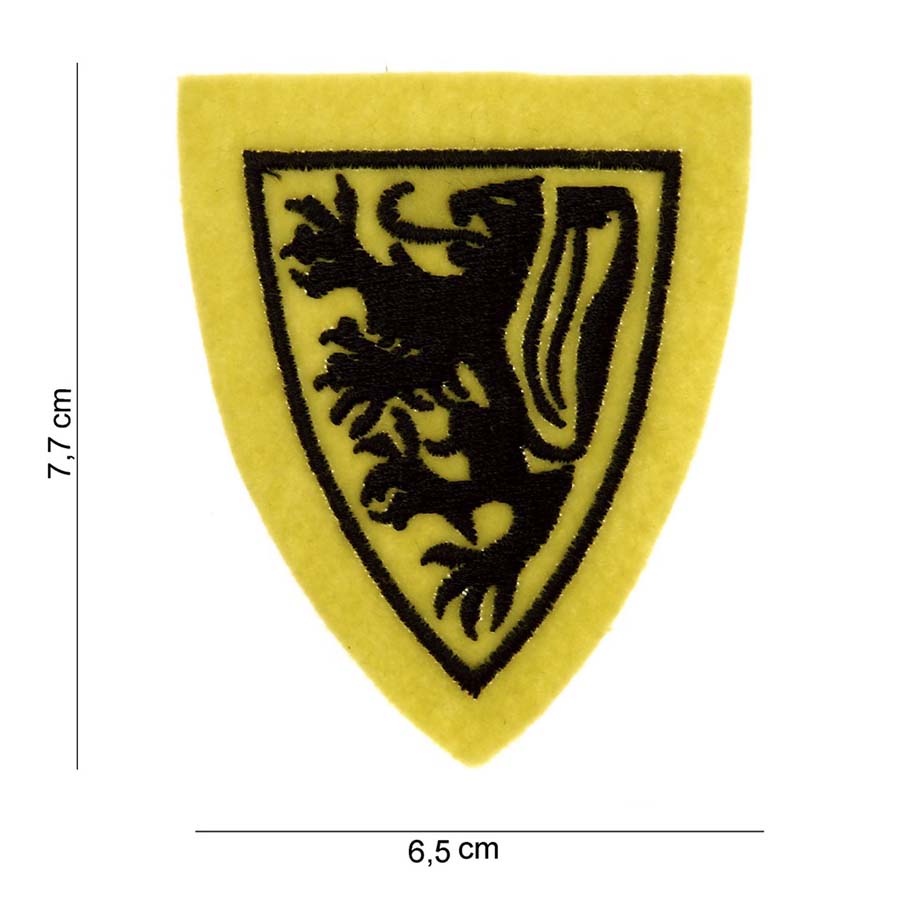 Embleem stof Vlaamse leeuw #1031