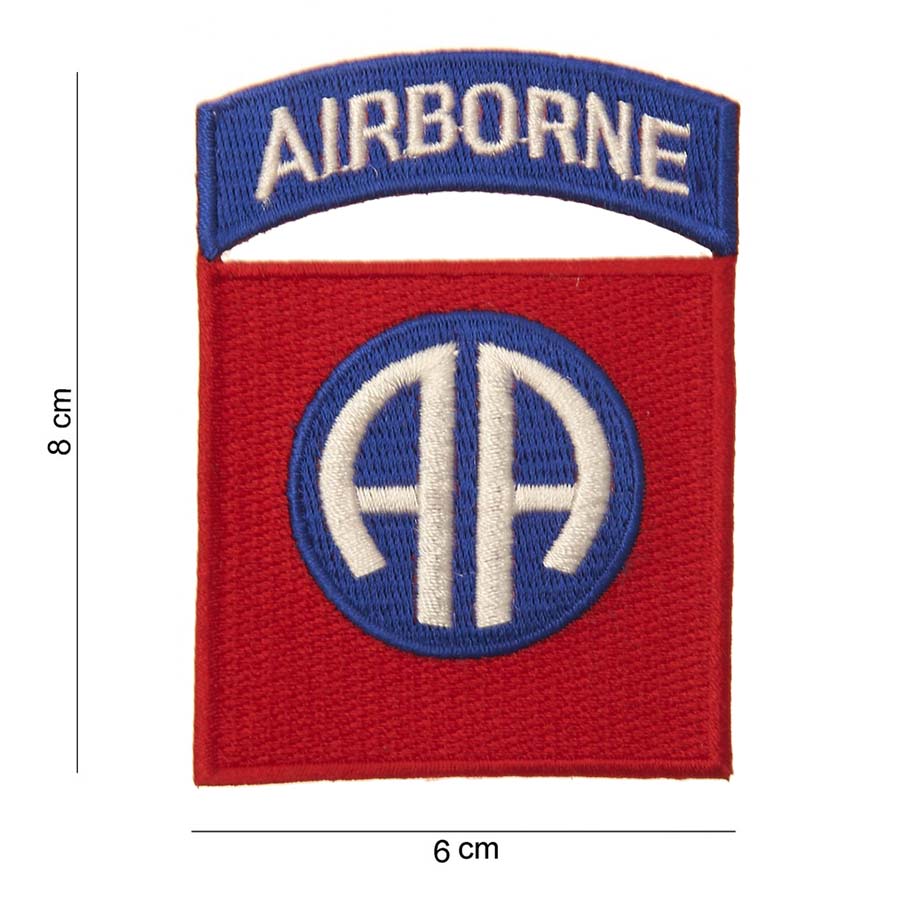 Embleem stof 82nd Airborne Divisie #3018