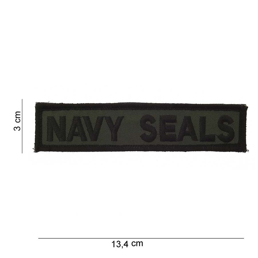 Embleem stof Navy seals (streep) #3040