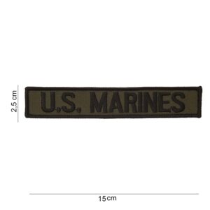Embleem stof US marines (streep) #3042