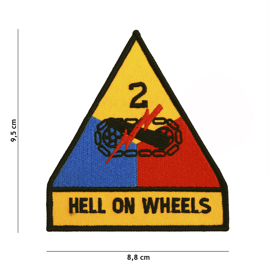 Embleem stof Hell on Wheels #7116