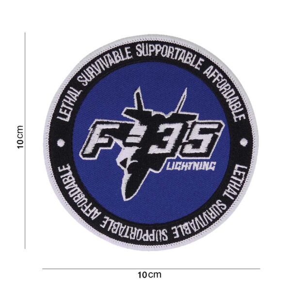 Embleem stof F-35 Lightning #1039