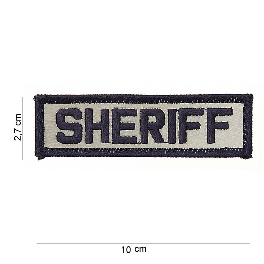 Embleem stof sheriff #2012