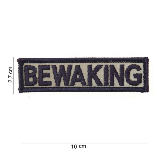 Embleem stof bewaking #2008