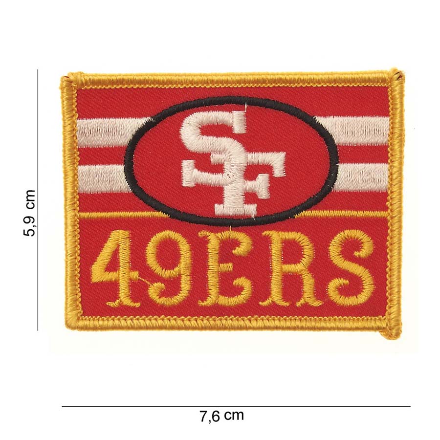Embleem stof San Francisco tigers #4073