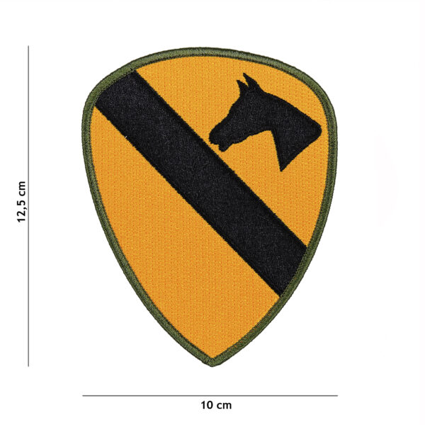 Embleem stof US cavalry #3062