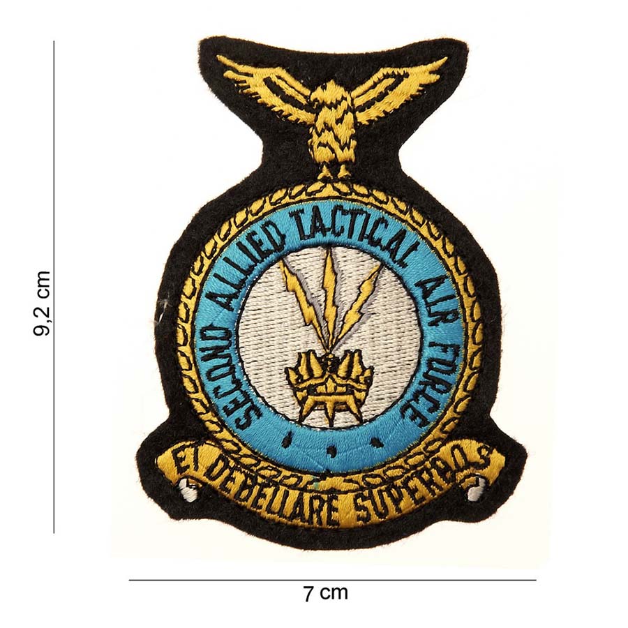 Embleem stof et oebellare superbo's #3075