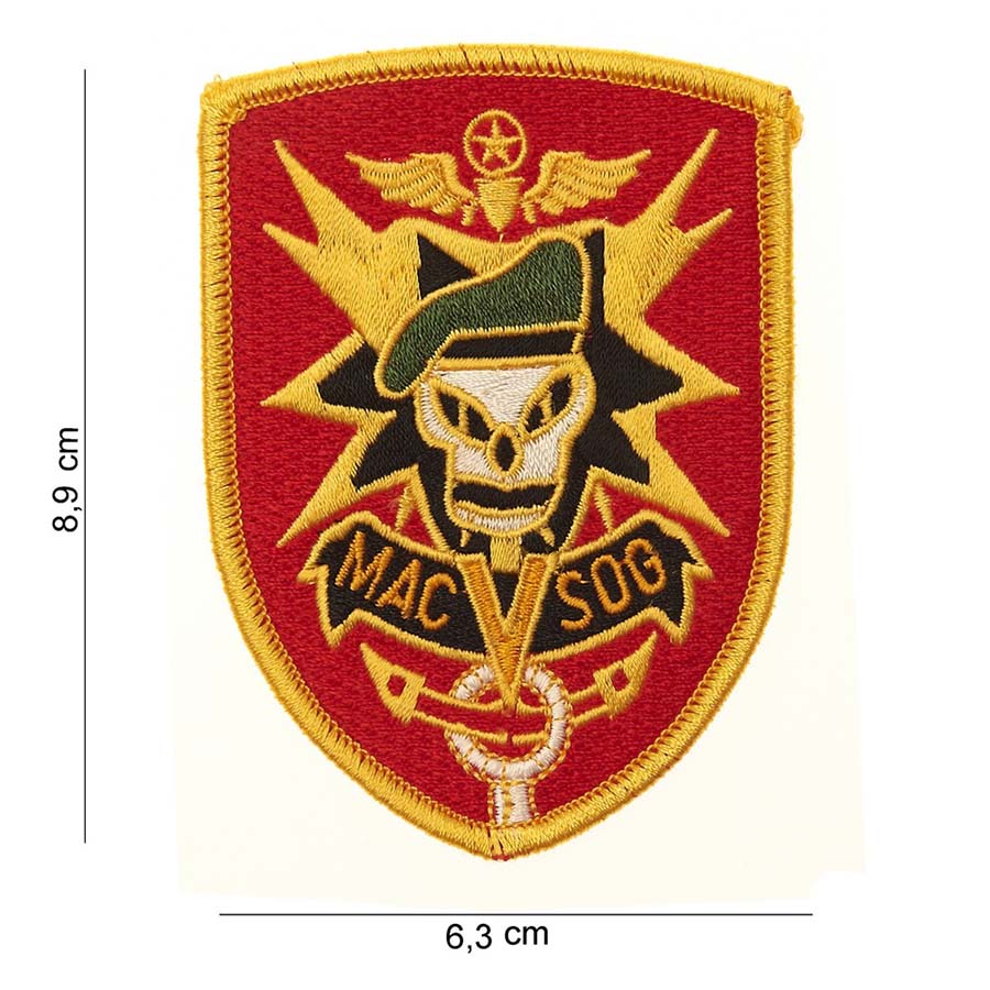 Embleem stof mac sog #3058