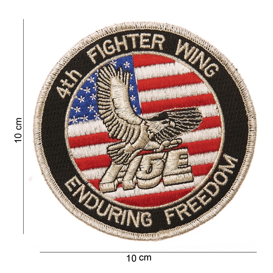 Embleem stof 4th fighter wing #3084