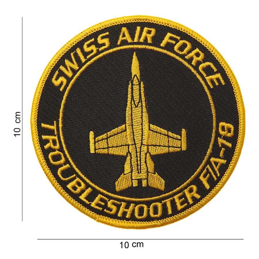 Embleem stof swiss Air Force #4018