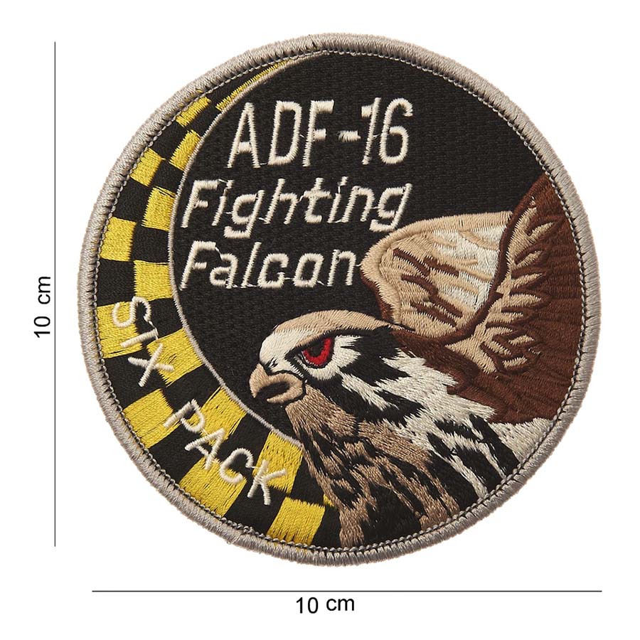 Embleem stof ADF-16 fighting falcon #4009