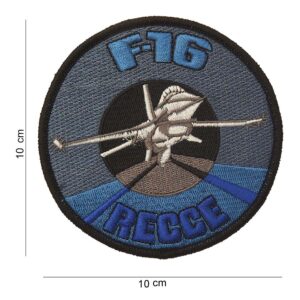 Embleem stof F-16 recce #4015